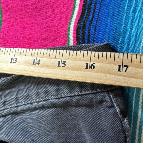 VTG Diesel Jeans Mens 36; Fit 33x32 Grey Black Straight Leg Button Fly Italy - Picture 11 of 14